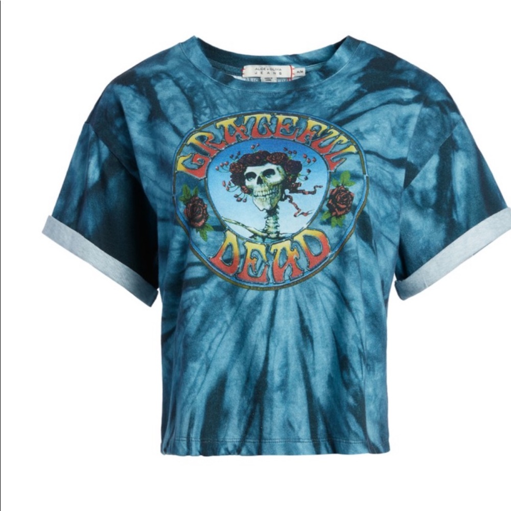 Alice + Olivia Grateful Dead tee shirt, sz s, NWT